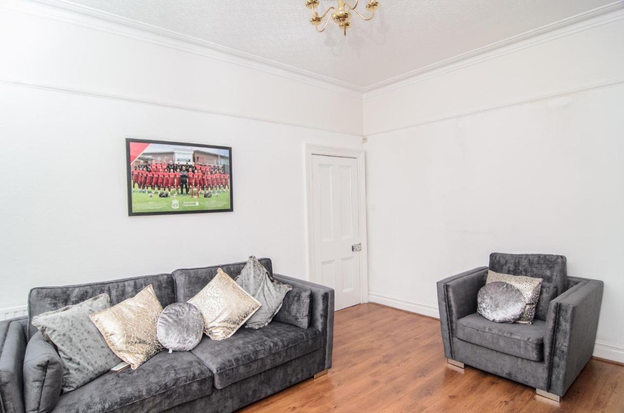 Riverpool - Elegant House 1 Minute Walk To Anfield Stadium Villa Liverpool Eksteriør billede