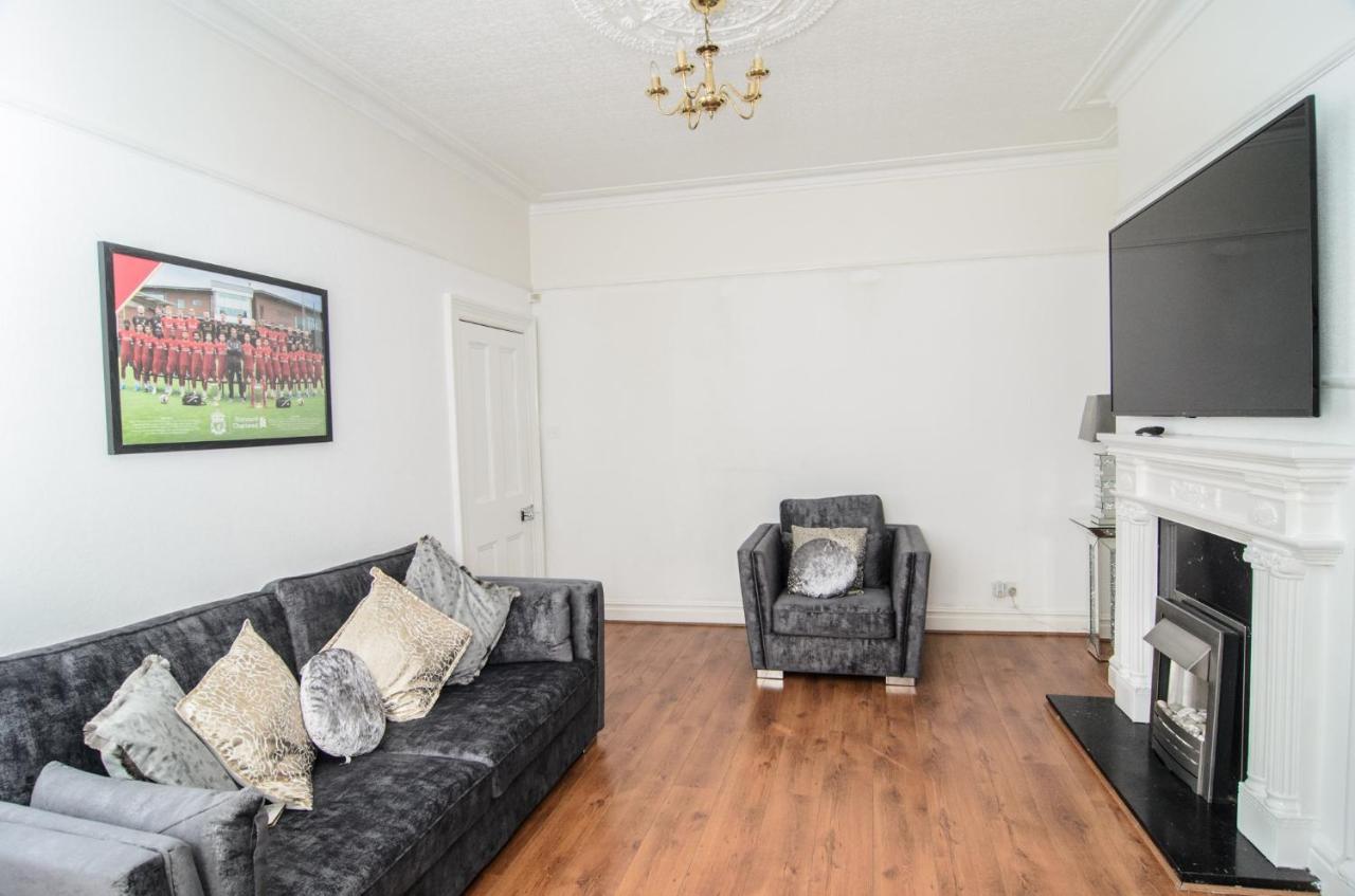 Riverpool - Elegant House 1 Minute Walk To Anfield Stadium Villa Liverpool Eksteriør billede